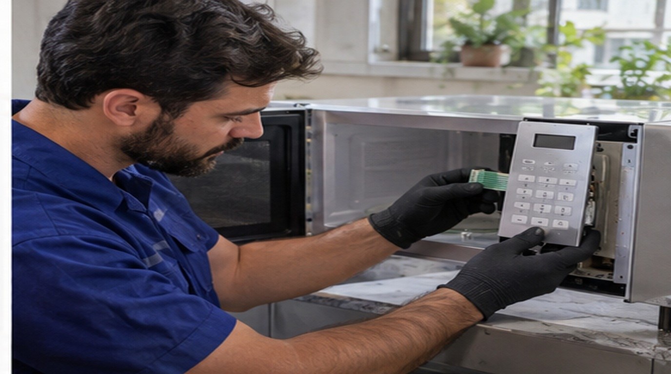Conserto de micro-ondas em Cuiabá‑MT: troca da membrana e do painel